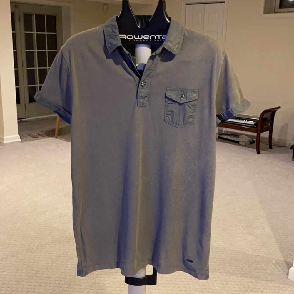 Hugo Boss distressed look t-shirt